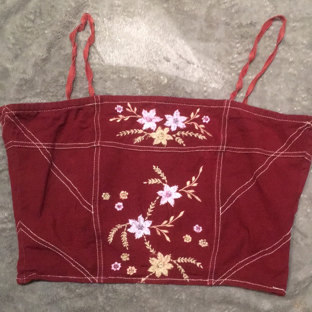 Magazine vintage 90’s tube top Medium